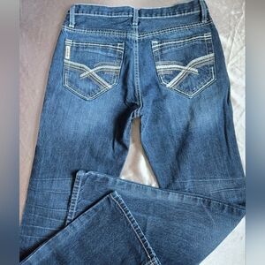 Men’s Cinch Ian Mid Rise Slim Boot Cut Jeans